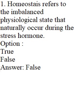 week 5 Ch 3 The Science of Stress Quiz